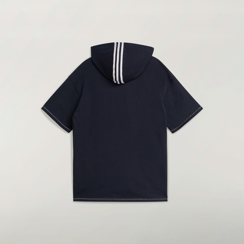 Adidas Original阿迪三叶草2025女子AV Hooded Tee针织无领短TKG9025