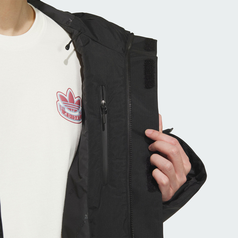 adidas Originals阿迪三叶草2025男子GORE DOWN JKT厚羽绒服-短KF4469