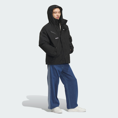 adidas Originals阿迪三叶草2025男子GORE DOWN JKT厚羽绒服-短KF4469