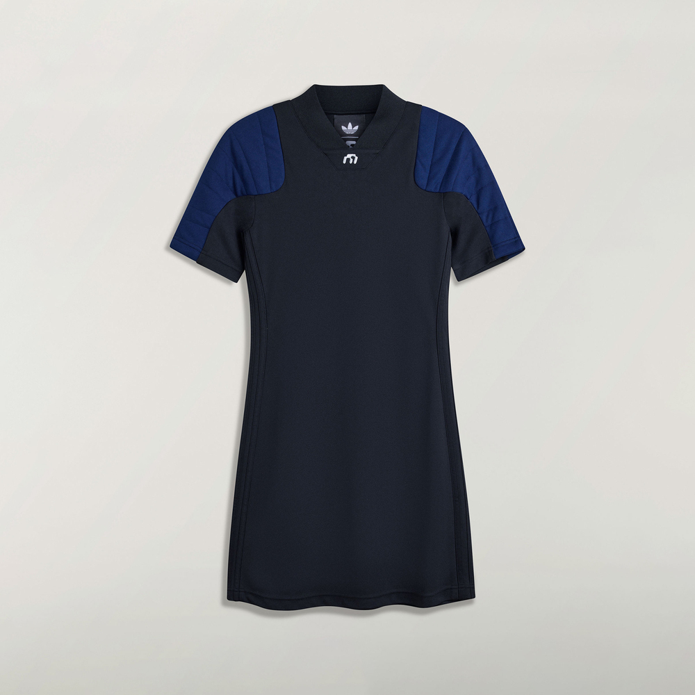 Adidas Original阿迪三叶草2025女子MIAOU DRESS短袖连衣裙KD1484