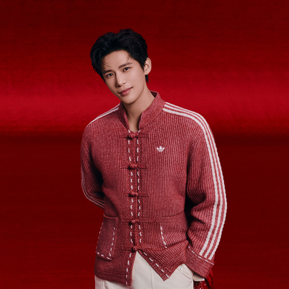 Adidas Original阿迪三叶草2025男子NY KNIT JKT U针织无帽外套KT3852