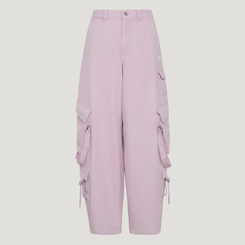 Adidas Original阿迪三叶草2026女子MULTI-PKT PANTS梭织长裤KU9536