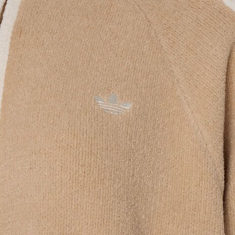 Adidas Original阿迪三叶草2026女子W KNIT TT针织无帽外套KV8866