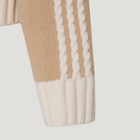 Adidas Original阿迪三叶草2026女子W KNIT TT针织无帽外套KV8866