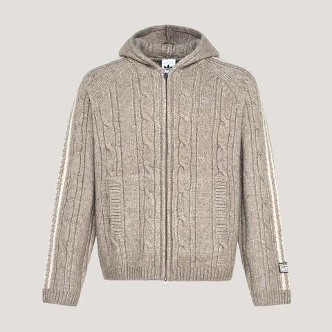 Adidas Original阿迪三叶草2026男子RFD SWEATER毛线开衫KU5618