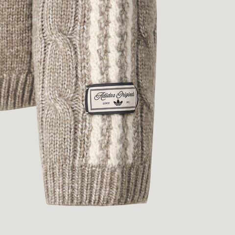 Adidas Original阿迪三叶草2026男子RFD SWEATER毛线开衫KU5618