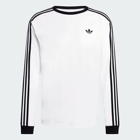 Adidas Original阿迪三叶草2026男子3S LS TEE针织无领长TKE3545