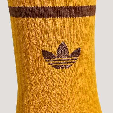 Adidas Original阿迪三叶草2026中性CREW SOCK 3PP中袜优惠装KW1161