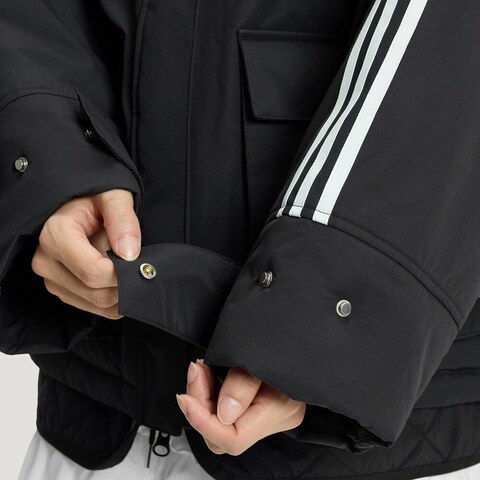 Adidas Original阿迪三叶草2026女子3S DELUX W PAD薄棉服KS5330