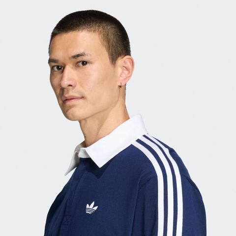 Adidas Original阿迪三叶草2026男子3S PL针织有领长TKE3574