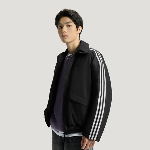 Adidas Original阿迪三叶草2026男子3S DELUX M PAD薄棉服KS5336
