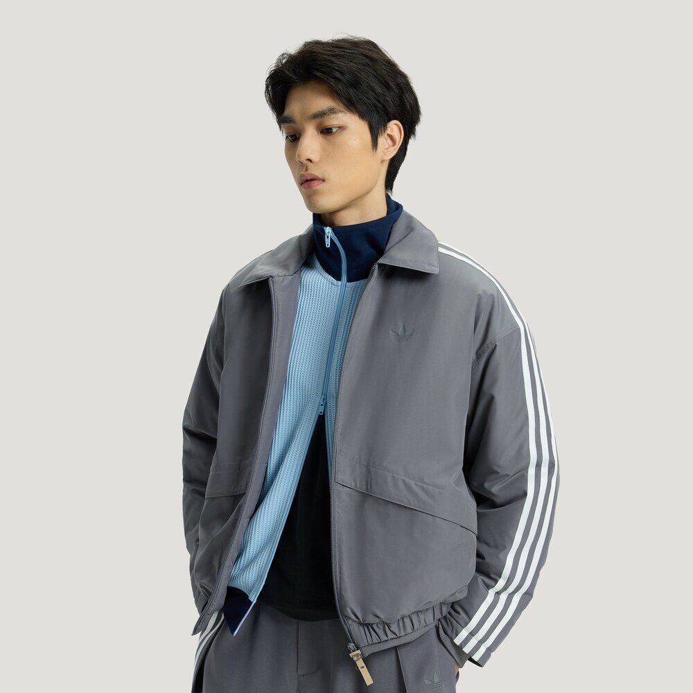 Adidas Original阿迪三叶草2026男子3S DELUX M PAD薄棉服KS5337