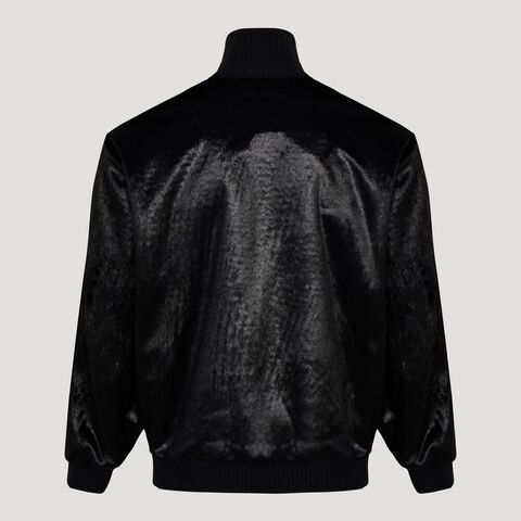 Adidas Original阿迪三叶草2026男子FUR TT人造毛绒外套KU9406