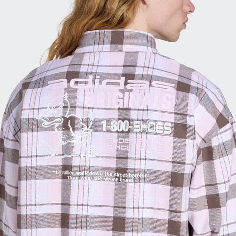 Adidas Original阿迪三叶草2026男子FLNNL BTTNUP针织长袖衬衫KG6452