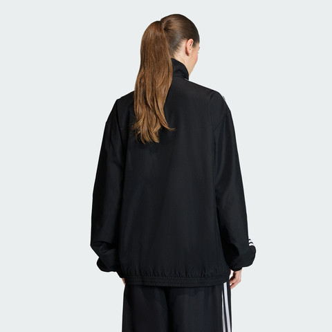 Adidas Original阿迪三叶草2026女子FIREBIRD TT梭织无帽外套KD2894