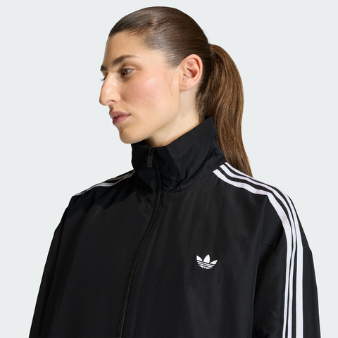 Adidas Original阿迪三叶草2026女子FIREBIRD TT梭织无帽外套KD2894