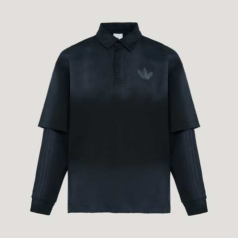 Adidas Original阿迪三叶草2026男子LONG SLV POLO M针织有领长TKR5053