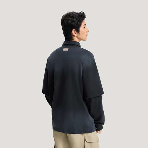 Adidas Original阿迪三叶草2026男子LONG SLV POLO M针织有领长TKR5053