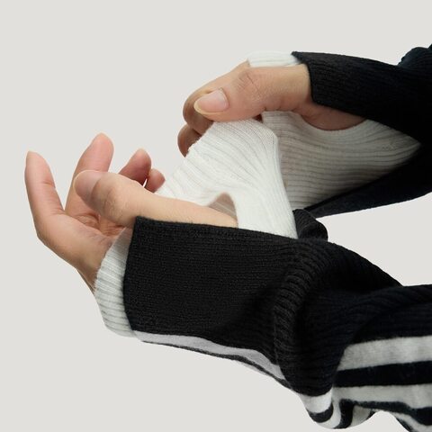 Adidas Original阿迪三叶草2026女子3S DELUX CREW毛线套头衫KS5333