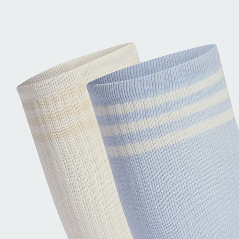 Adidas Original阿迪三叶草2026中性3S KNEE S 2P长袜优惠装KD8259