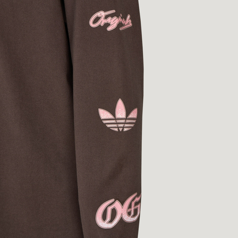 Adidas Original阿迪三叶草2026男子LONG SLV TEE M针织无领长TKR5045