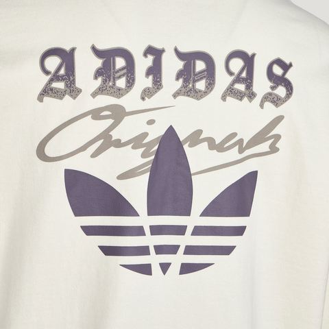Adidas Original阿迪三叶草2026男子LONG SLV TEE M针织无领长TKR5046
