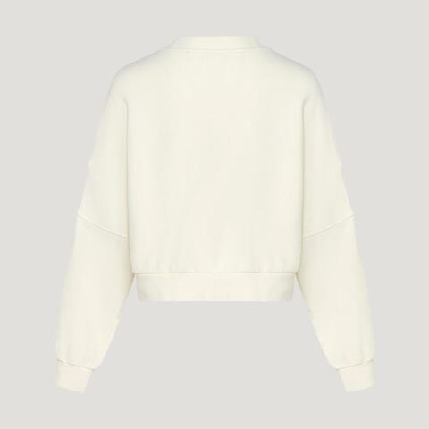 Adidas Original阿迪三叶草2026女子SWEAT CREW W针织无帽卫衣KR2623