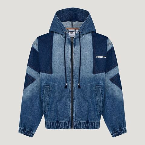 Adidas Original阿迪三叶草2026男子JACKET M牛仔外套KR5056