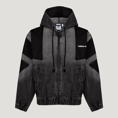 Adidas Original阿迪三叶草2026男子JACKET M牛仔外套KR5055