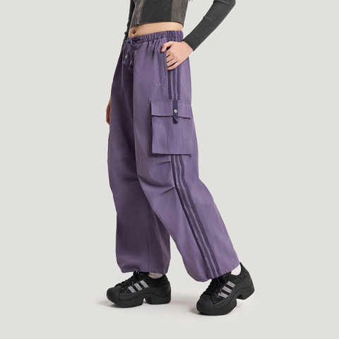 Adidas Original阿迪三叶草2026女子TRACK PANT W梭织长裤KV6898
