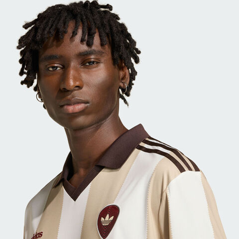 Adidas Original阿迪三叶草2026男子BRIT HME JERSEY针织有领长TKV6875