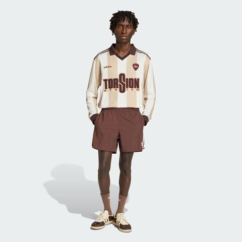 Adidas Original阿迪三叶草2026男子BRIT HME JERSEY针织有领长TKV6875