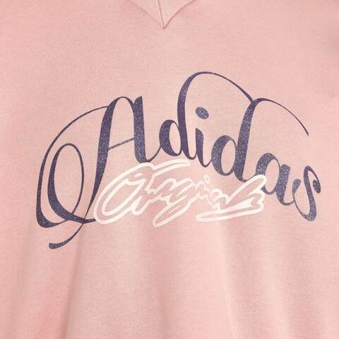 Adidas Original阿迪三叶草2026女子SWEAT CREW W针织无帽卫衣KR2624