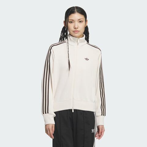 Adidas Original阿迪三叶草2026女子KNIT BALOON TT针织无帽外套KQ5490