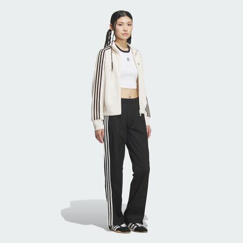 Adidas Original阿迪三叶草2026女子KNIT BALOON TT针织无帽外套KQ5490