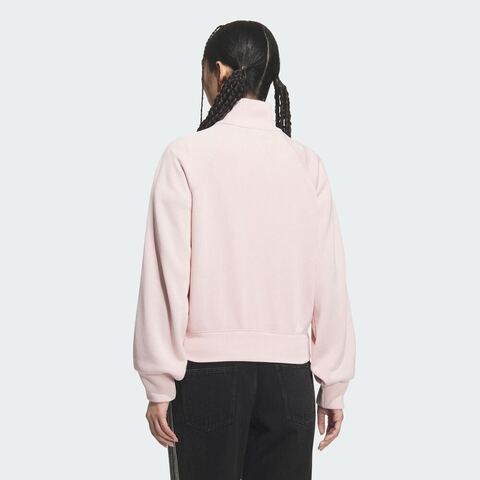 Adidas Original阿迪三叶草2026女子KNIT BALOON TT针织无帽外套KQ5489