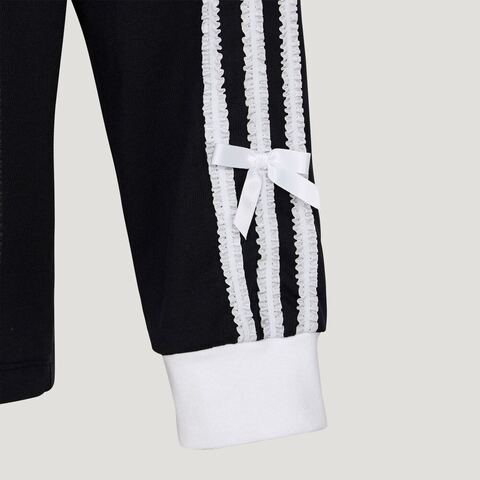 Adidas Original阿迪三叶草2026女大童JG LS TEE针织无领长TKW1292