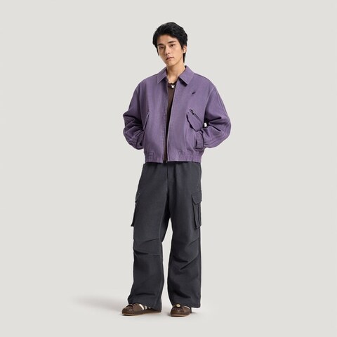 Adidas Original阿迪三叶草2026男子JACKET M梭织无帽外套KR5052