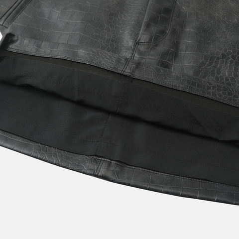 Adidas Original阿迪三叶草2026女子PLEATHER SK皮裙KE5034