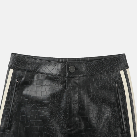 Adidas Original阿迪三叶草2026女子PLEATHER SK皮裙KE5034