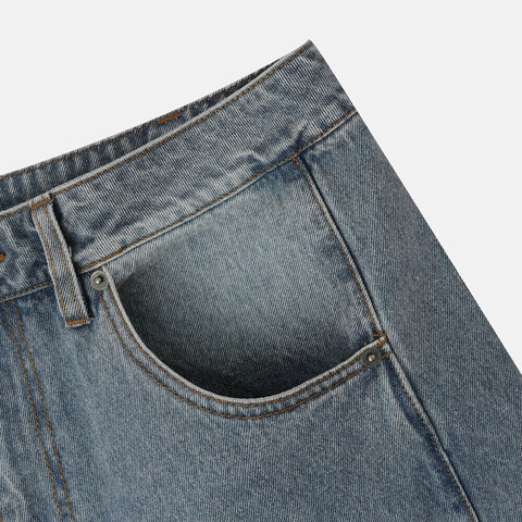 Adidas Original阿迪三叶草2026男子PNT牛仔长裤KE0112