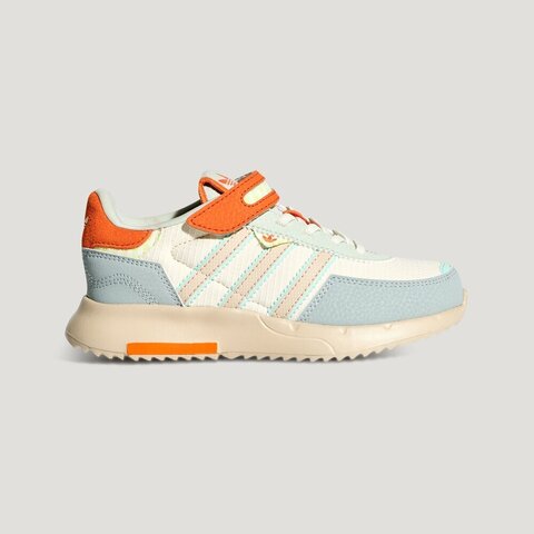 Adidas Original阿迪三叶草2026男小童RETROPY F2 CF EL C三叶草童装KI9889