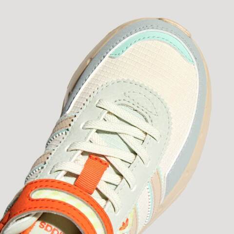 Adidas Original阿迪三叶草2026男小童RETROPY F2 CF EL C三叶草童装KI9889