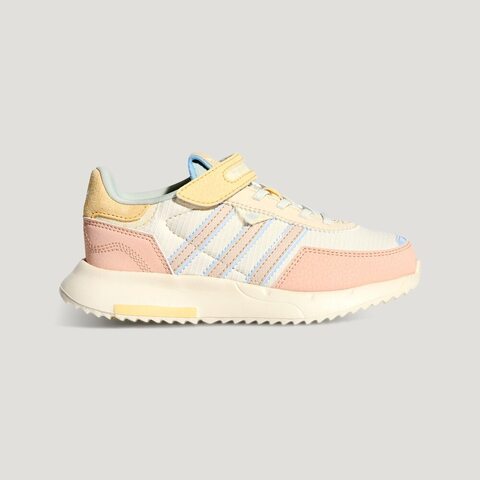 Adidas Original阿迪三叶草2026女小童RETROPY F2 CF EL C三叶草童装KI9890