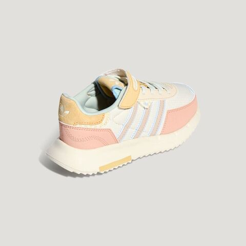 Adidas Original阿迪三叶草2026女小童RETROPY F2 CF EL C三叶草童装KI9890