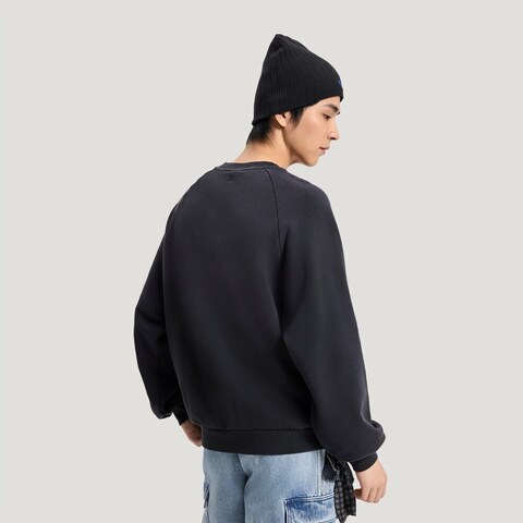 Adidas Original阿迪三叶草2026男子SWEAT CREW M针织无帽卫衣KR5047