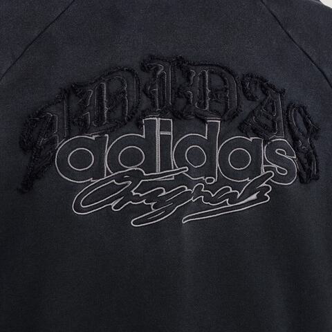 Adidas Original阿迪三叶草2026男子SWEAT CREW M针织无帽卫衣KR5047