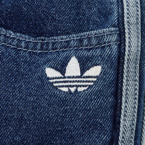 Adidas Original阿迪三叶草2026男大童FIREBIRD DEN TP牛仔长裤KE2850