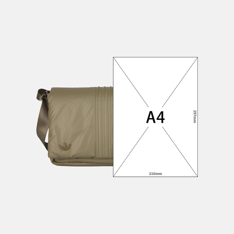 Adidas Original阿迪三叶草2026中性PUFFY MSG BAG单肩包KW1275