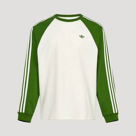 Adidas Original阿迪三叶草2026男子U TEE LS针织无领长TKV8869